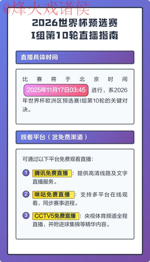 2026年世界杯现场直播：官方入口指南